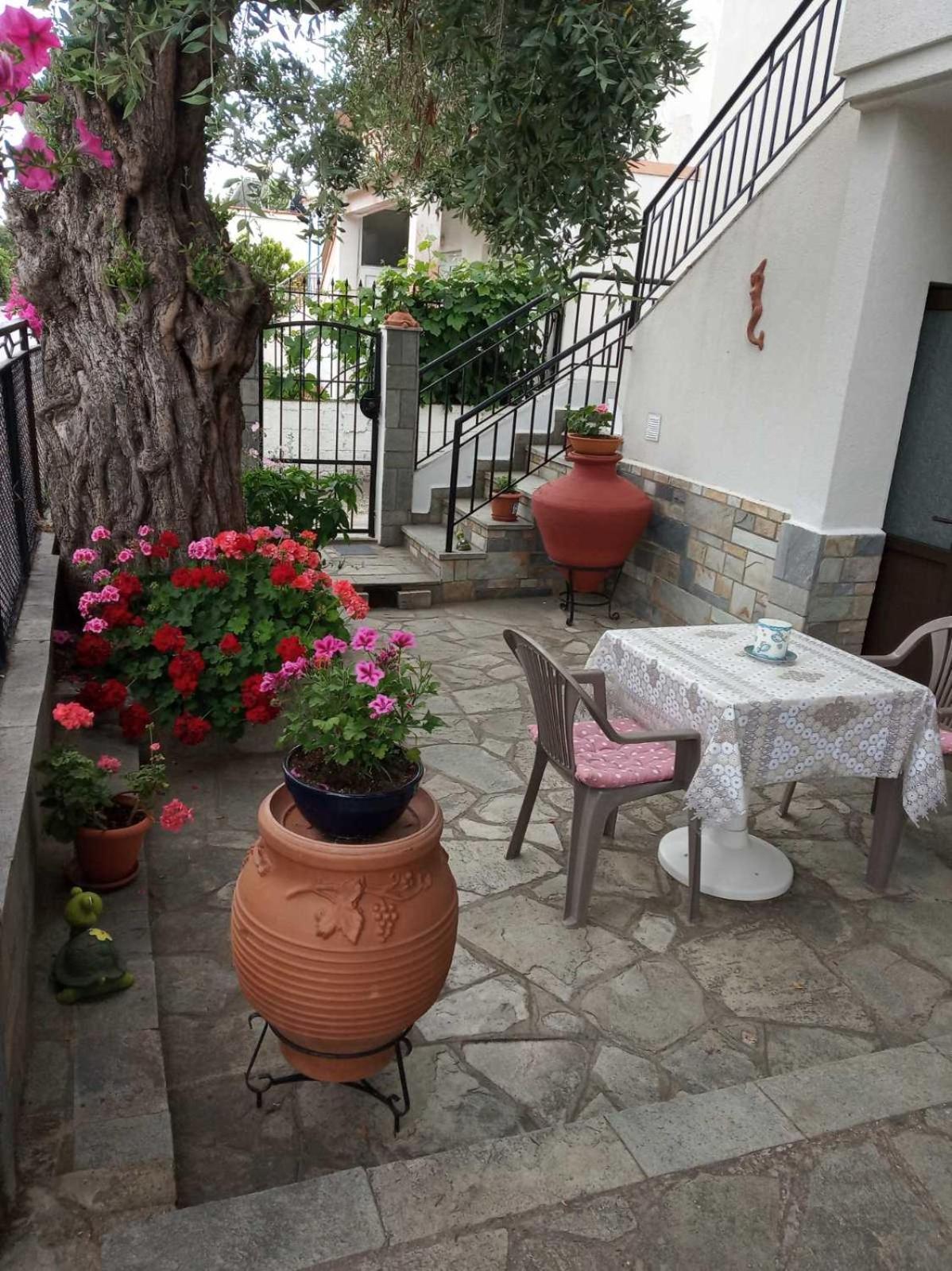 Aegean Balcony Villa สกาลา กัลลีราคิส ภายนอก รูปภาพ